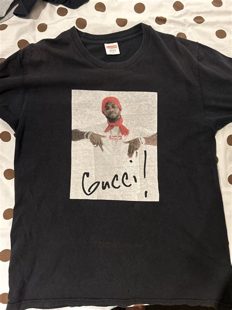 gucci mane black tee original